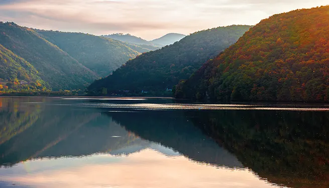 Lake of cluj Romania